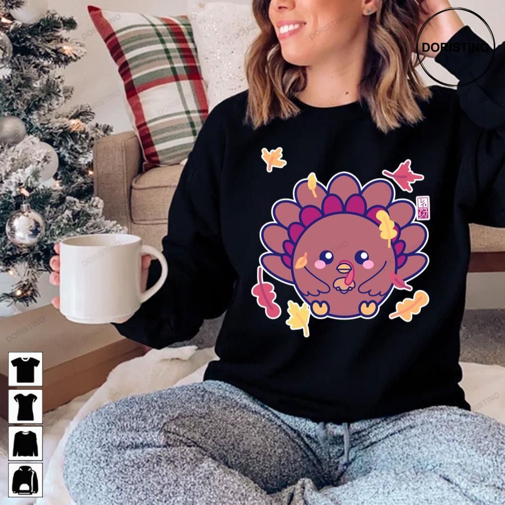 Cute Kawaii Thanksgiving Turkey Trending Style