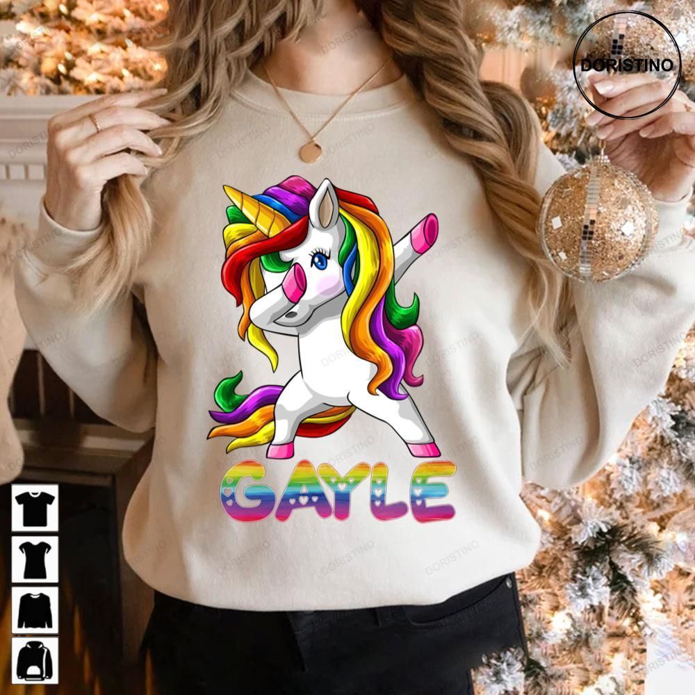 Dabbing Unicorn Gayle Limited Edition T-shirts