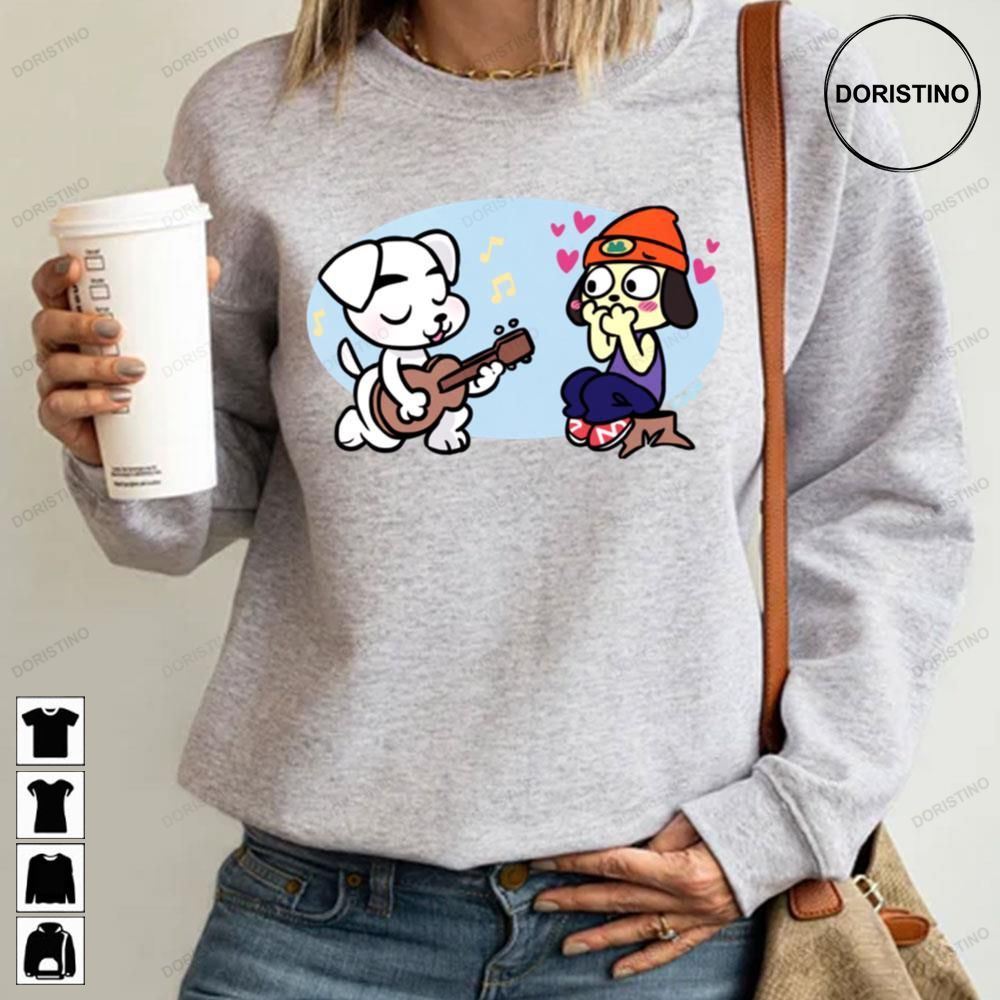 Dog And Parappa The Rapper Game Awesome Shirts