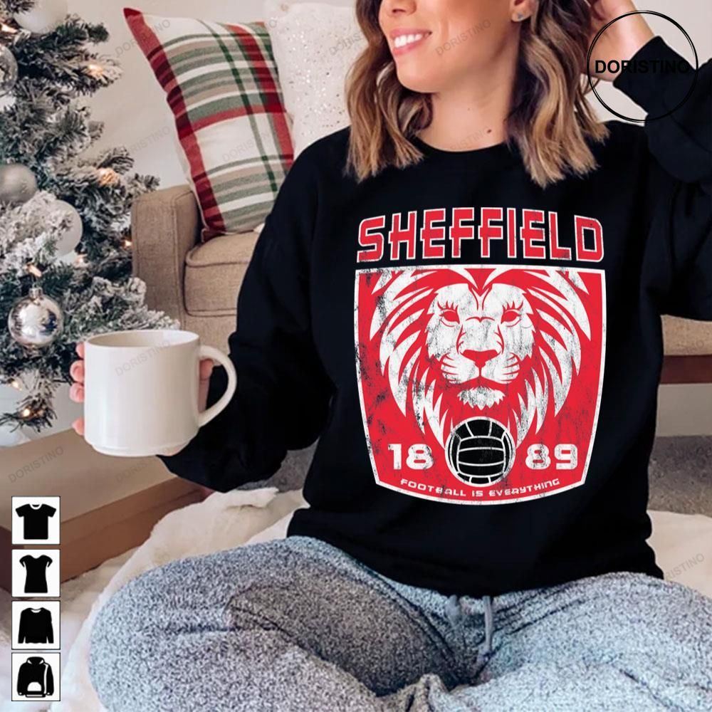Football Is Everything Sheffield Alpha Fan Retro Limited Edition T-shirts