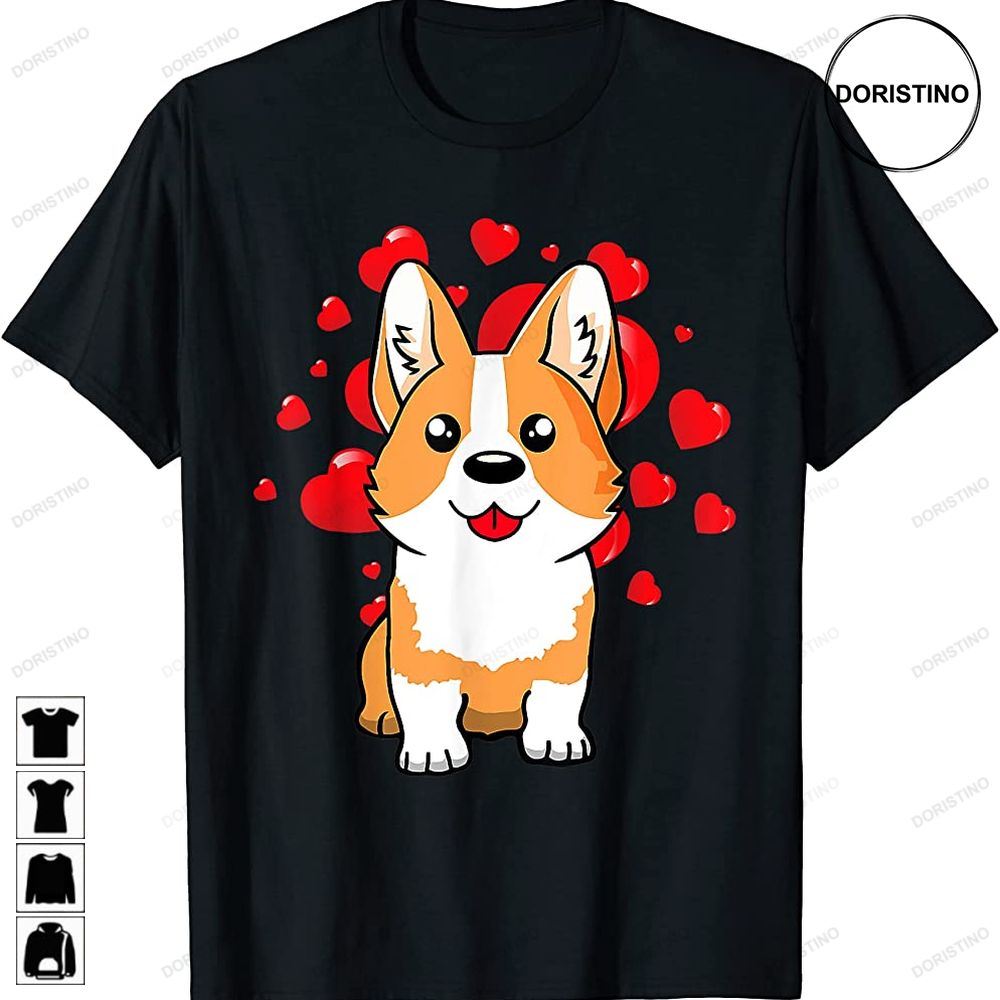 Cute Corgi Dog Valentines Day Love Heart For Dog Lovers Trending Style
