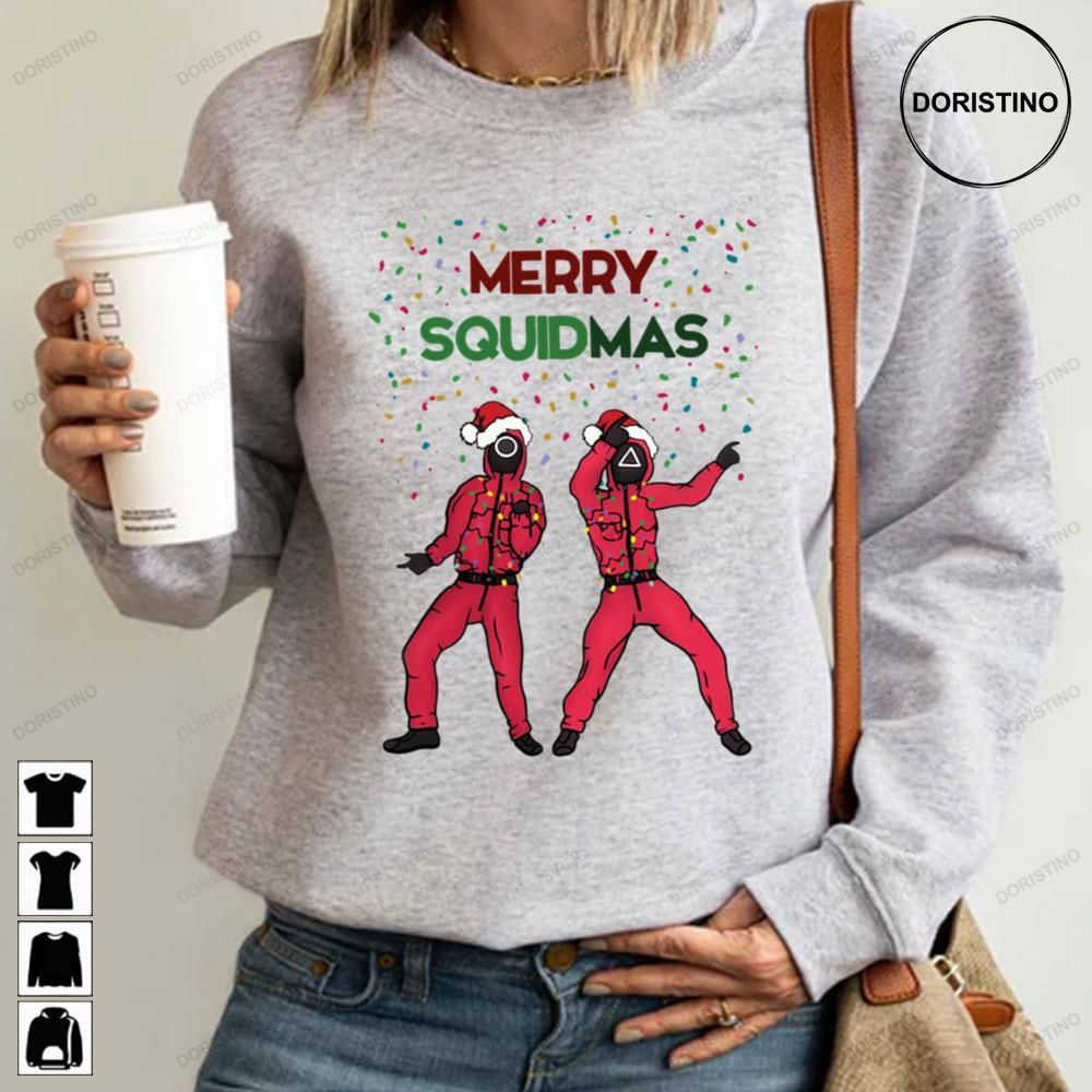 Merry Squidmas Funny Christmas Limited Edition T-shirts