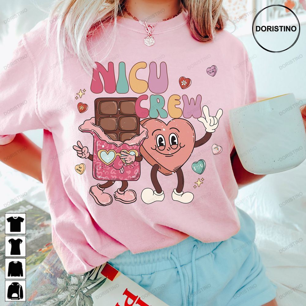 Nicu Nurse Valentines Day Neonatal Intensive Care Unit Awesome Shirts