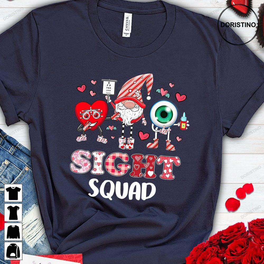 Sight Squad Valentine Happy Valetine 2023 Optician Awesome Shirts