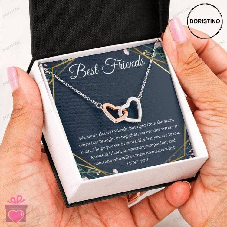 Best Friend Necklace Gift For Best Friend Bff Long Distance Friendship Necklace Doristino Limited Edition Necklace