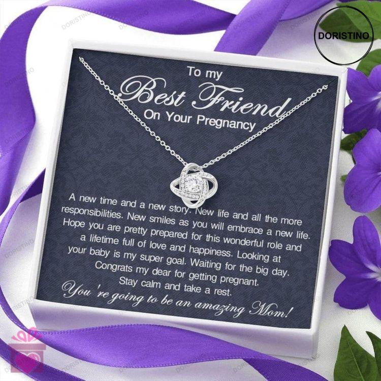 Best Friend Necklace Pregnancy Gift For Friend Best Friend Pregnancy Gift Gift For First Time Mom Pr Doristino Awesome Necklace