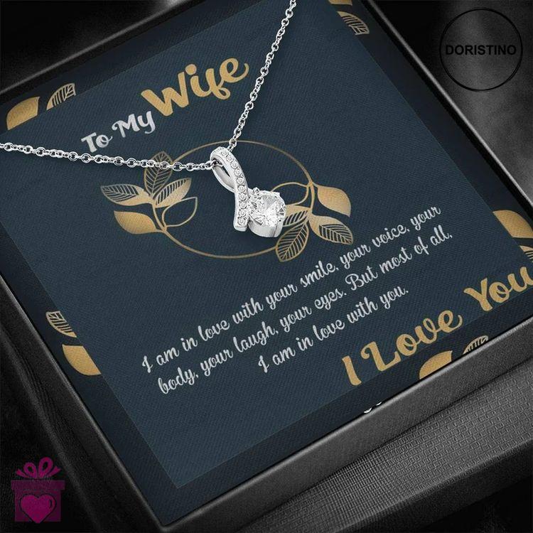 Best Gift Idea For Wife - Pure Silver Pendant Message Card Combo Gift Box Doristino Limited Edition Necklace