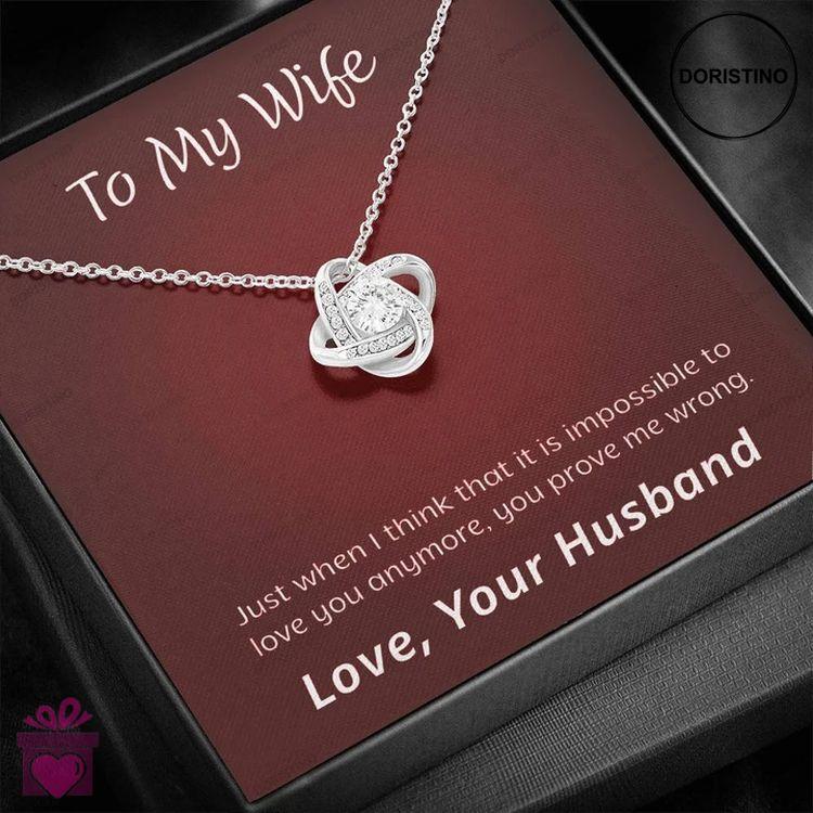Best Jewellery Gift For Wife - 925 Sterling Silver Pendant Doristino Limited Edition Necklace