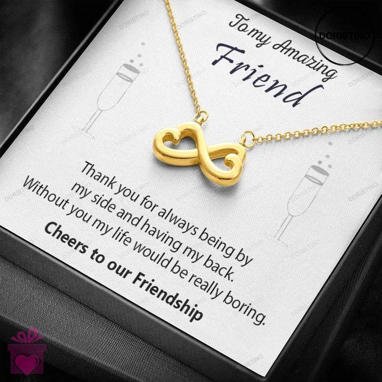 Best Meaningful Gift For Female Bestfriend - 925 Sterling Silver Pendant Doristino Limited Edition Necklace