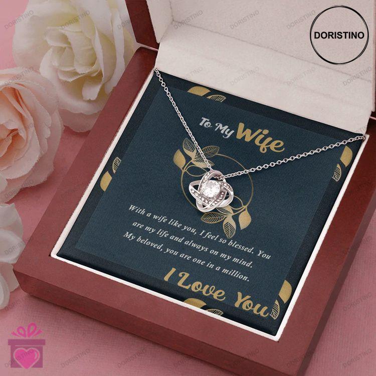 Best Silver Gift To Wife - 925 Sterling Silver Pendant Doristino Limited Edition Necklace