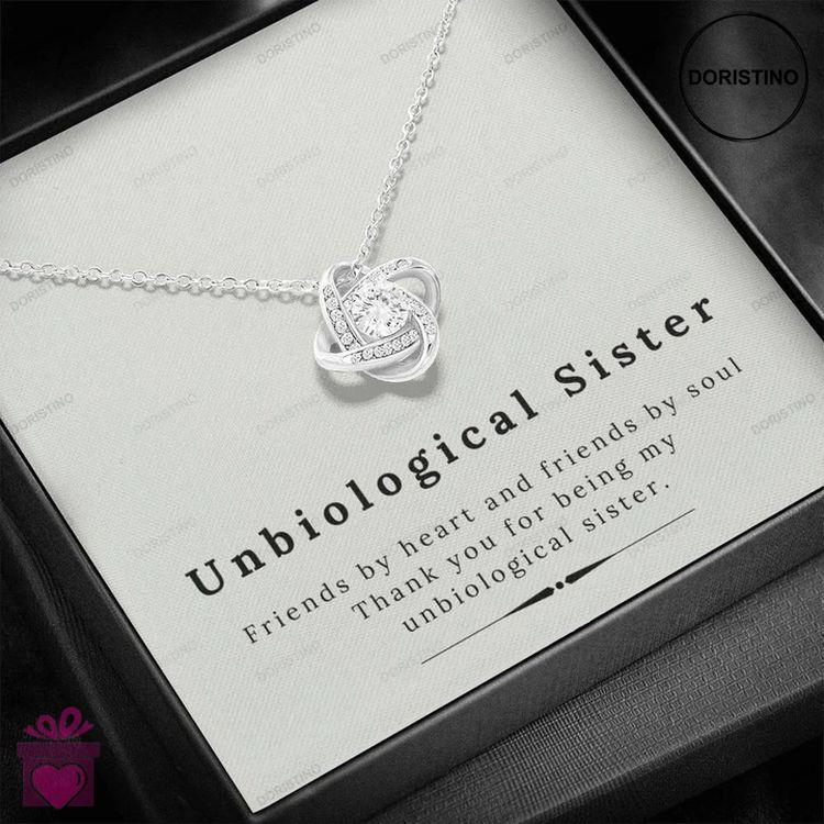 Best Special Gift For Best Friend Female From Girl Bestie - Pure Silver Pendant Message Card Combo G Doristino Limited Edition Necklace