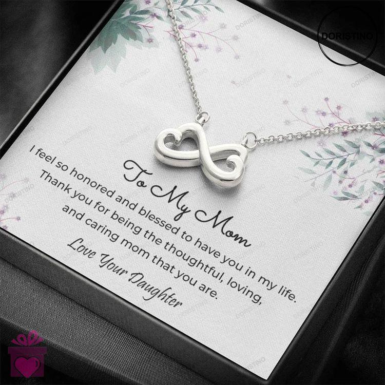 Best Surprise Gift For Mom From Daughter - 925 Sterling Silver Pendant Doristino Trending Necklace