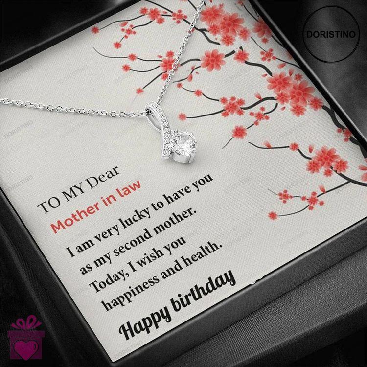 Best Unique Birthday Gift For Mother-in-law - 925 Sterling Silver Pendant Doristino Limited Edition Necklace