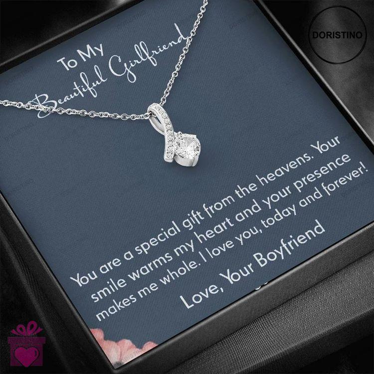 Best Unique Gift For Girlfriend - 925 Sterling Silver Pendant Doristino Trending Necklace