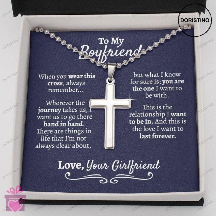 Boyfriend Necklace Boyfriend Gift Basket Creative Gift For Boyfriend Gift For Boyfriend New Relation Doristino Trending Necklace