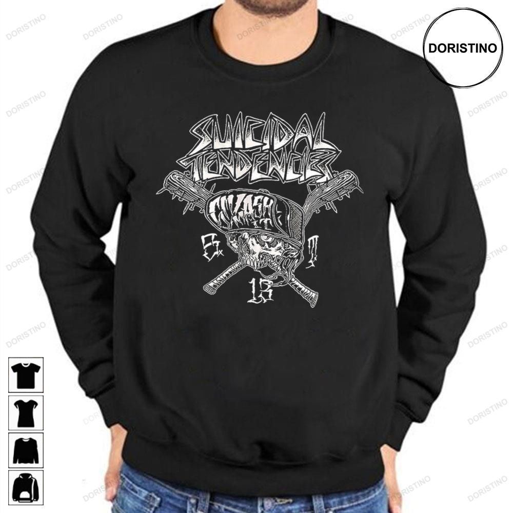 Suicidal Tendencies Thrash Band Horror Skull Limited Edition T-shirts