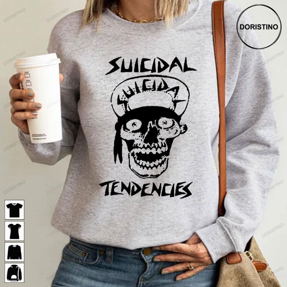 Suicidal Tendencies Thrash Band Skull Art Awesome Shirts