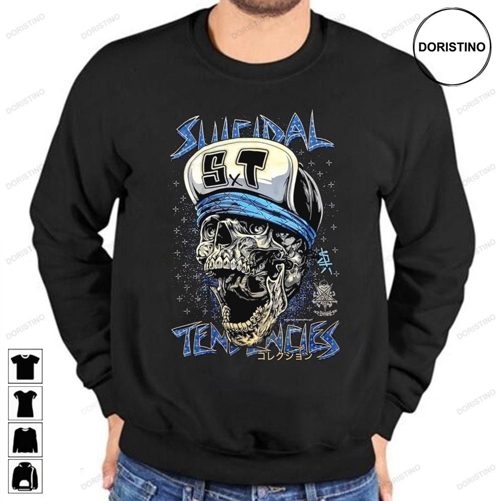 Suicidal Tendencies Thrash Band St Skull Vintage Limited Edition T-shirts
