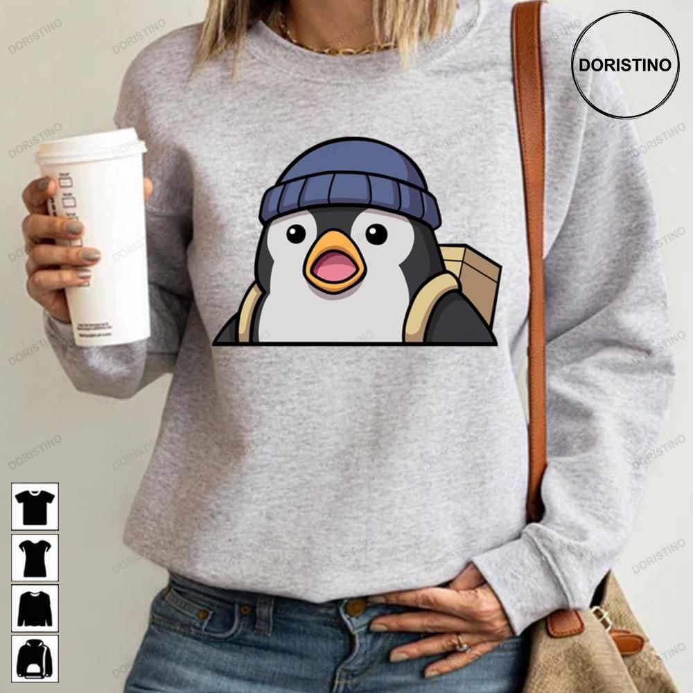 Surprised Penguin Cute Awesome Shirts