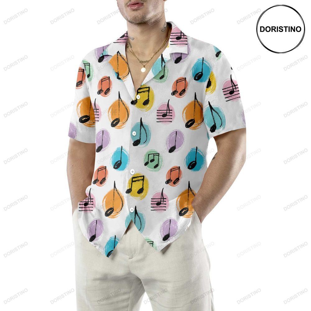 A Good Day To Teach Tiny Musicians Music Teacher Musical Notes Best Gift For Mu Hawaiian Shirt