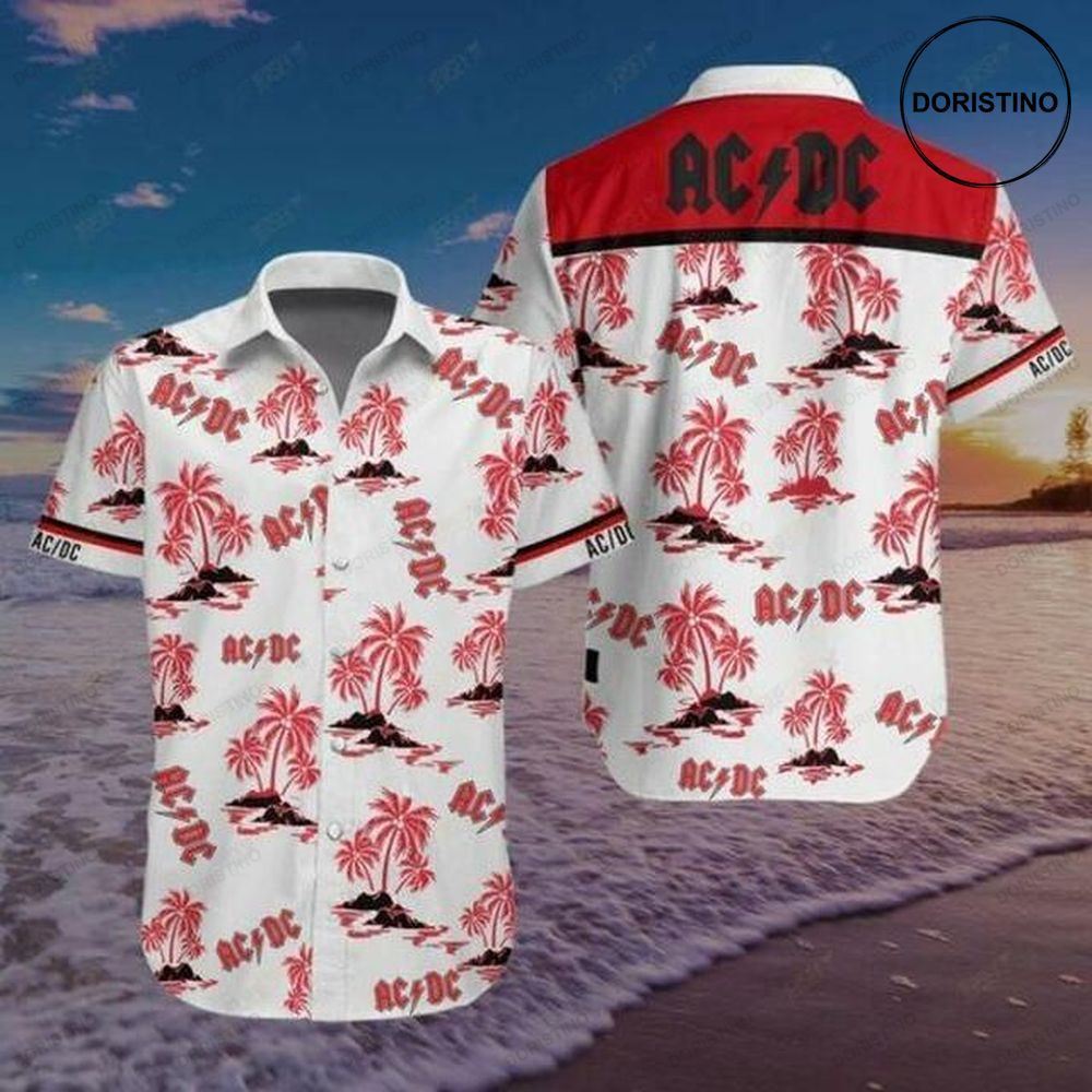 Acdc Limited Edition Hawaiian Shirt