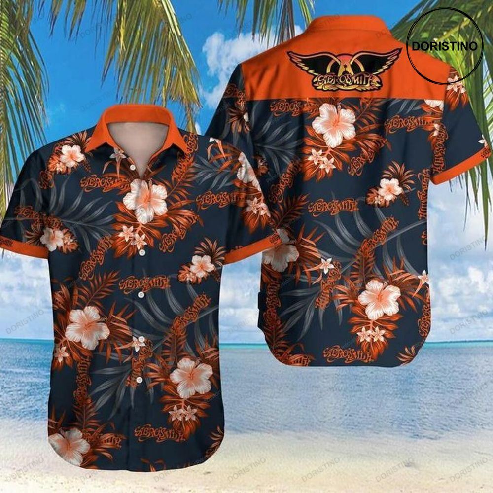 Aerosmith Awesome Hawaiian Shirt