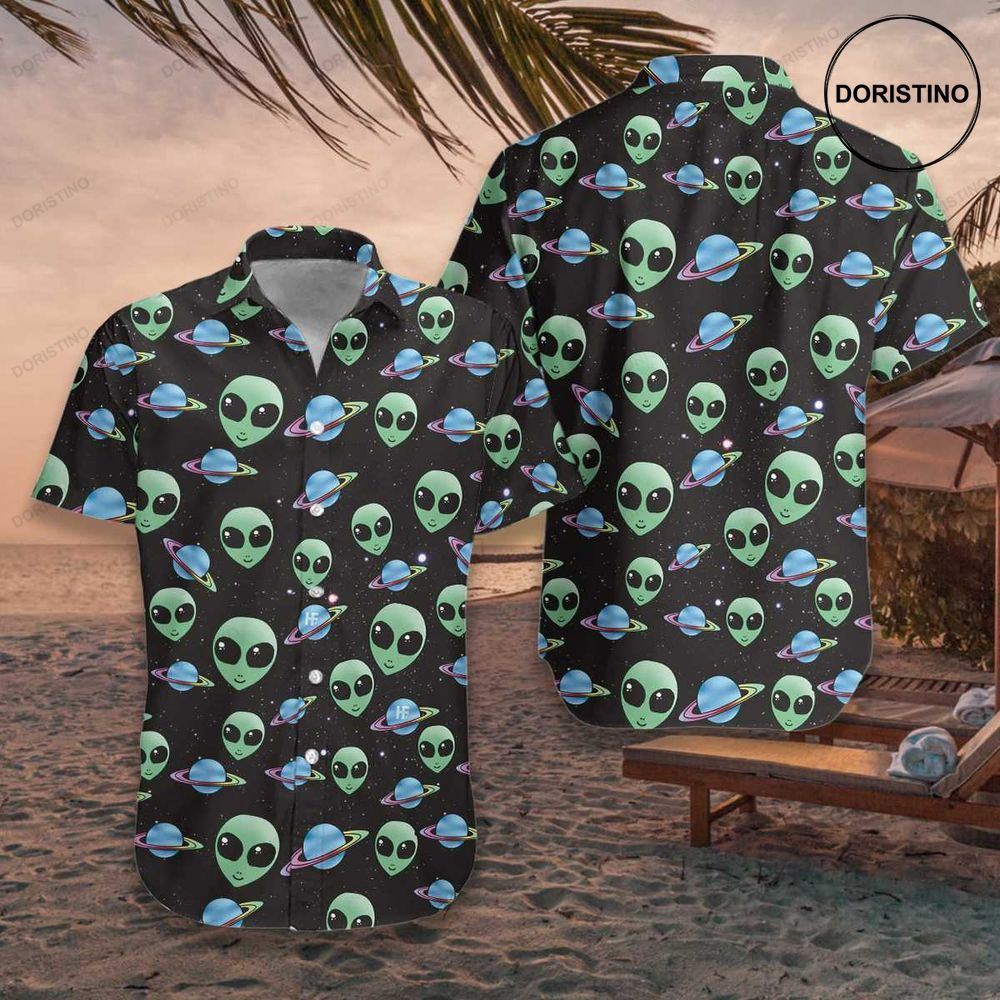 Alien Planet Hawaiian Shirt