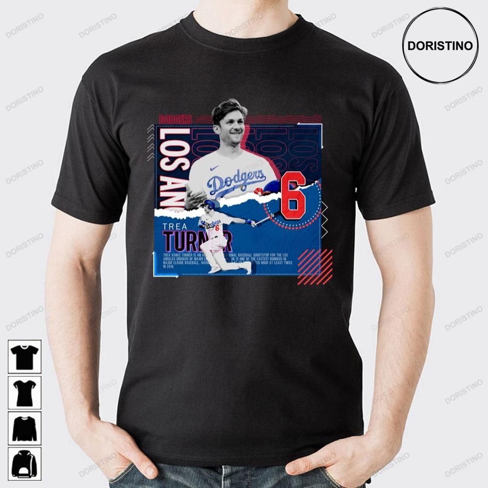 6 Trea Turner Baseball Limited Edition T-shirts