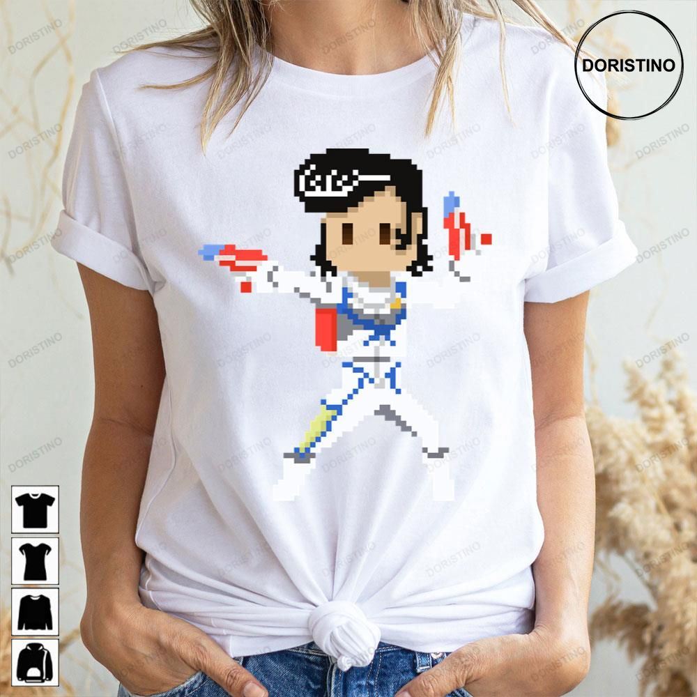 8 Pixel Space Dandy Awesome Shirts