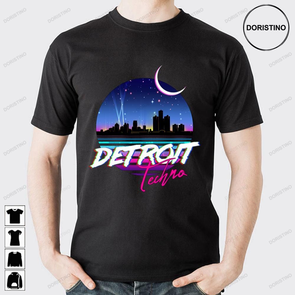 80s Detroit Techno Limited Edition T-shirts