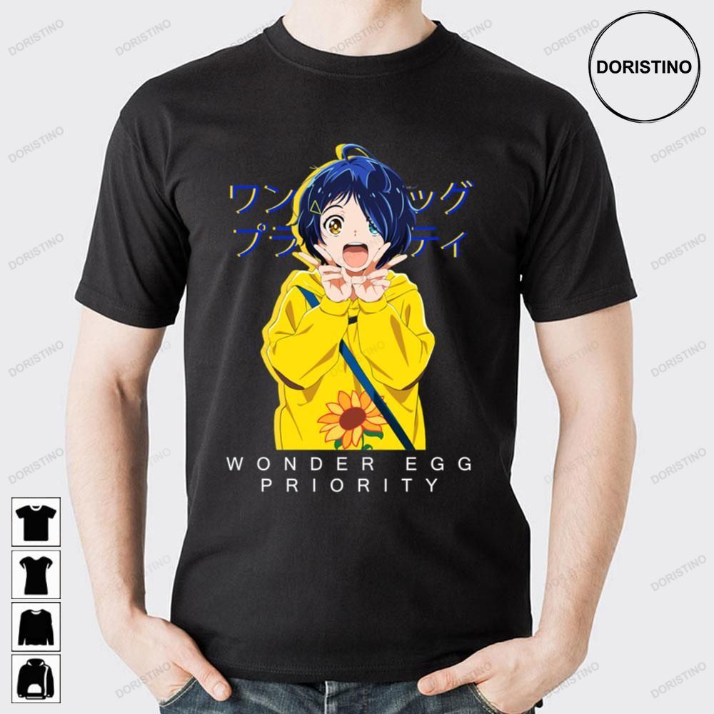Ai Ohto Wonder Egg Priority Limited Edition T-shirts
