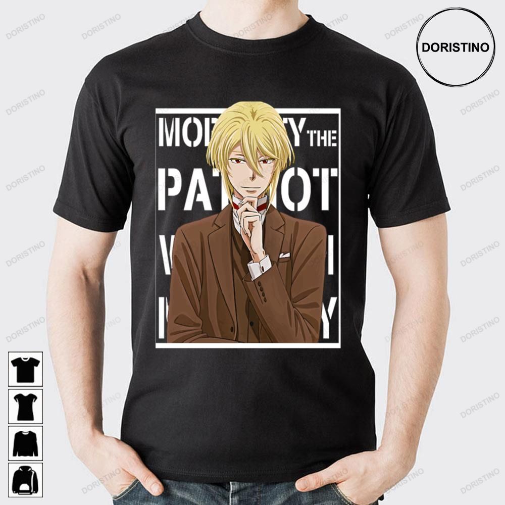 Background William James Moriarty Moriarty The Patriot Limited Edition T-shirts