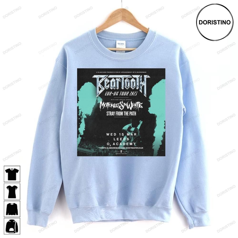 Beartooth Eur Uk Tour 2023 With Motionless In Stray From The Path Awesome Shirts