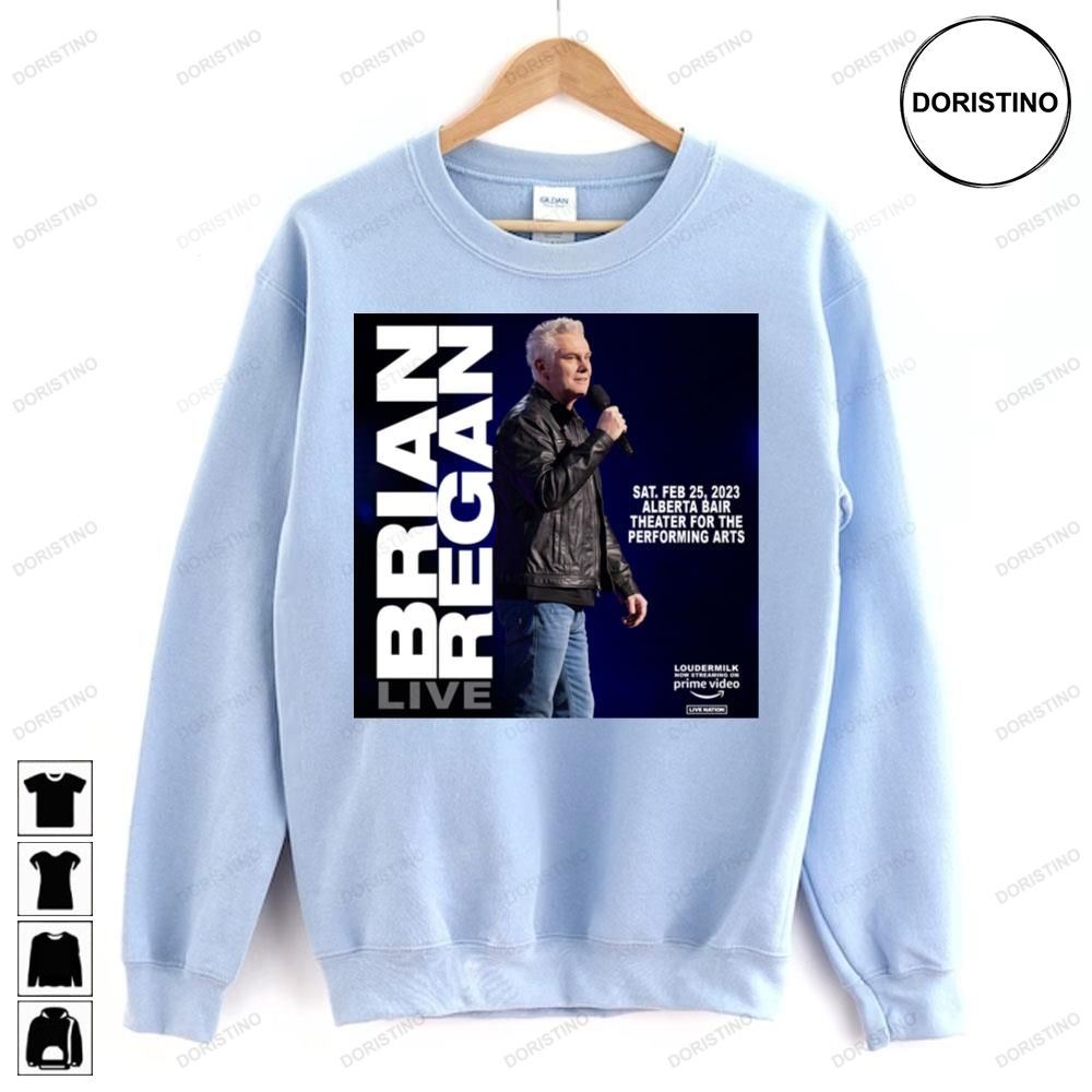 Brian Regan 2023 Live Limited Edition T-shirts