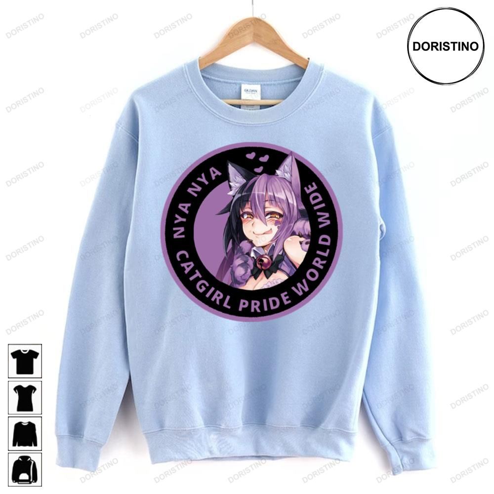 Catgirl Pride World Wide Limited Edition T-shirts