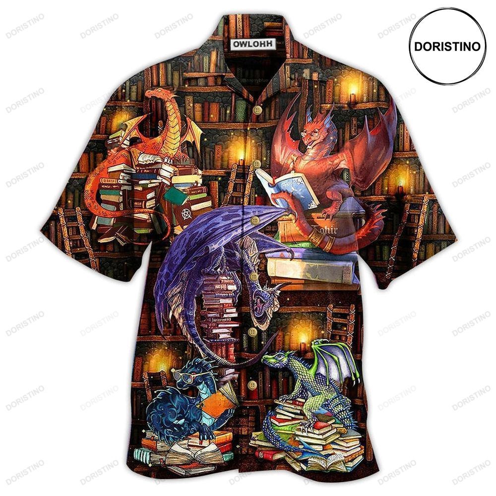 Book My Weekend Is All Booked Lovely Dragon Limited Edition Hawaiian Shirt
