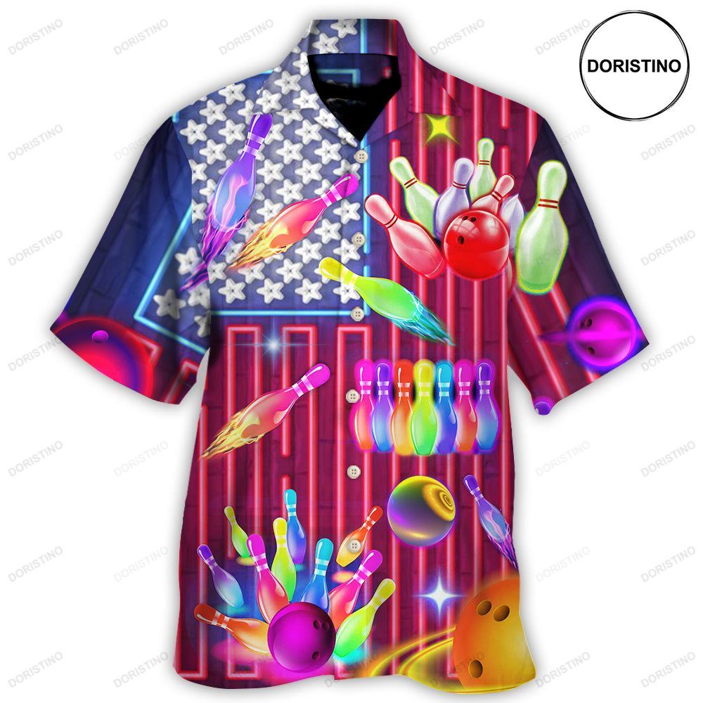 Bowling Independence Day Stunning Awesome Hawaiian Shirt