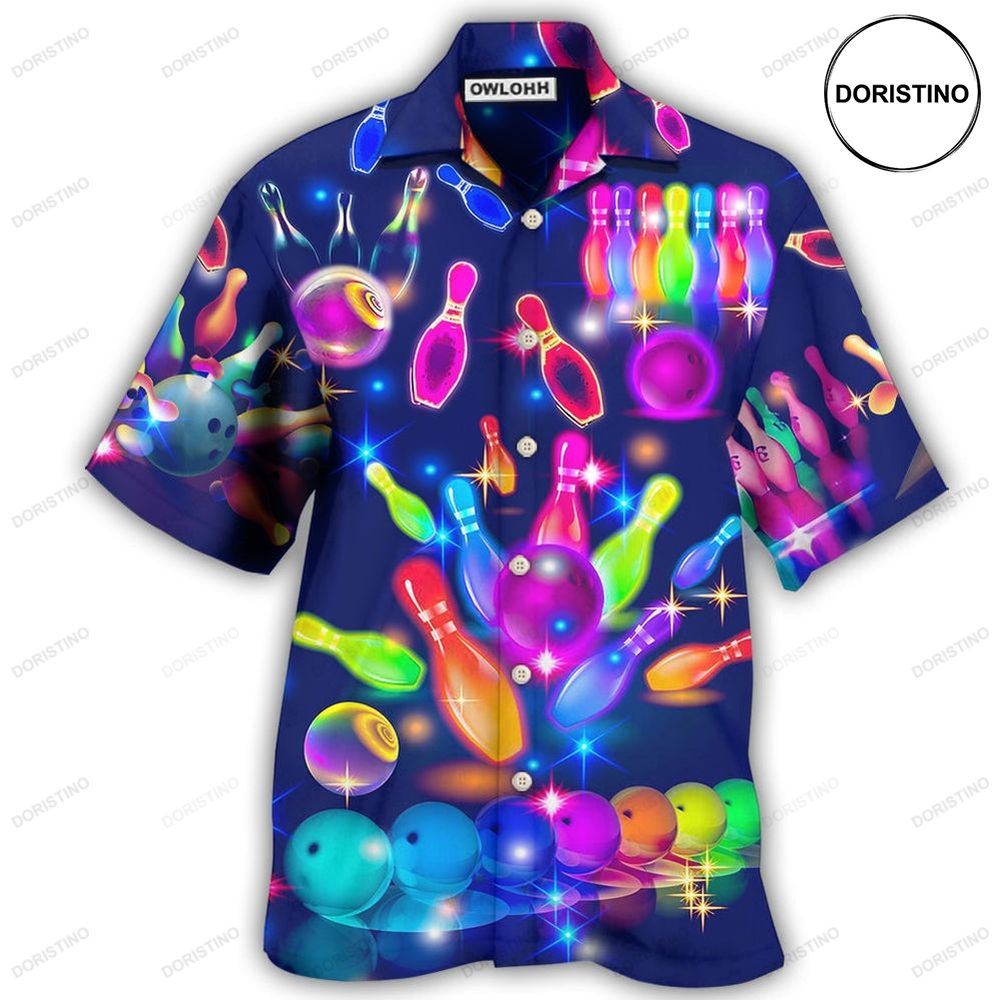 Bowling Neon Limited Edition Hawaiian Shirt