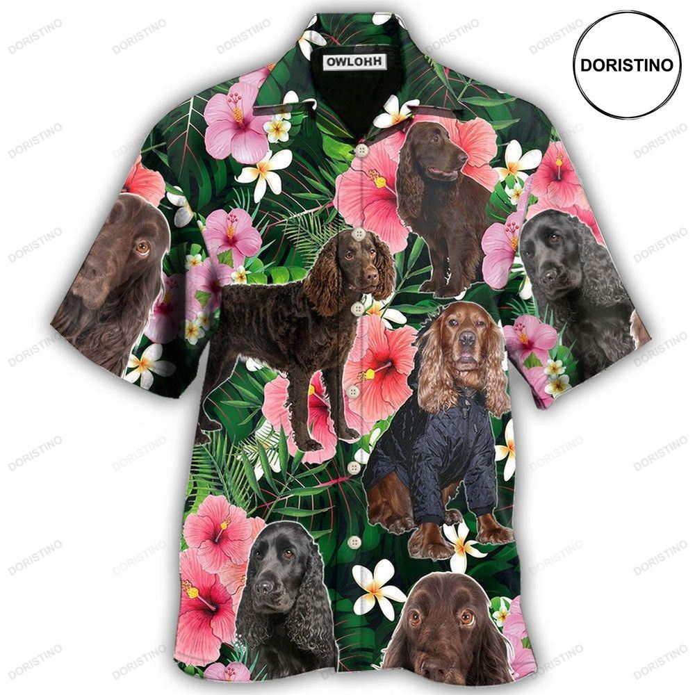 Boykin Spaniel Dog Tropical Lover Limited Edition Hawaiian Shirt