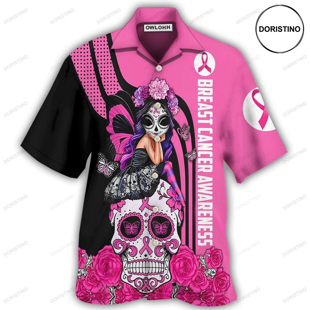 Breast Cancer Awareness Fight Like A Girl Breast Cancer Awareness Hawaiian Shirt