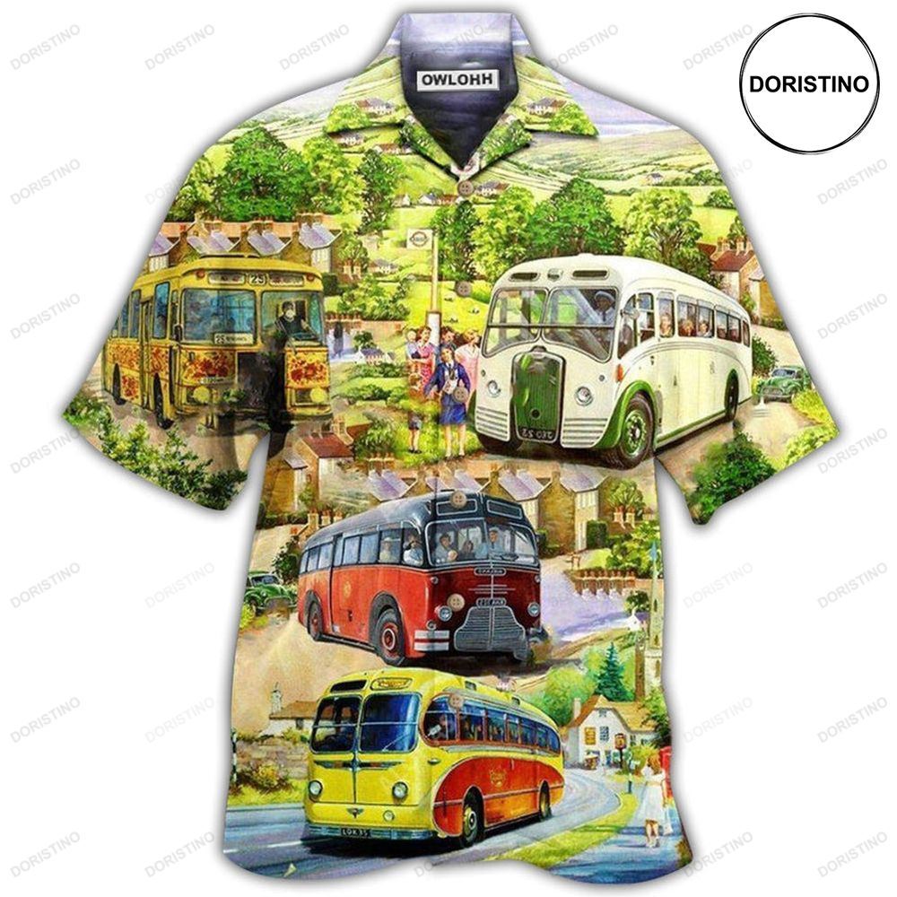 Bus Make Bus Driver Great Again And Again Field Awesome Hawaiian Shirt