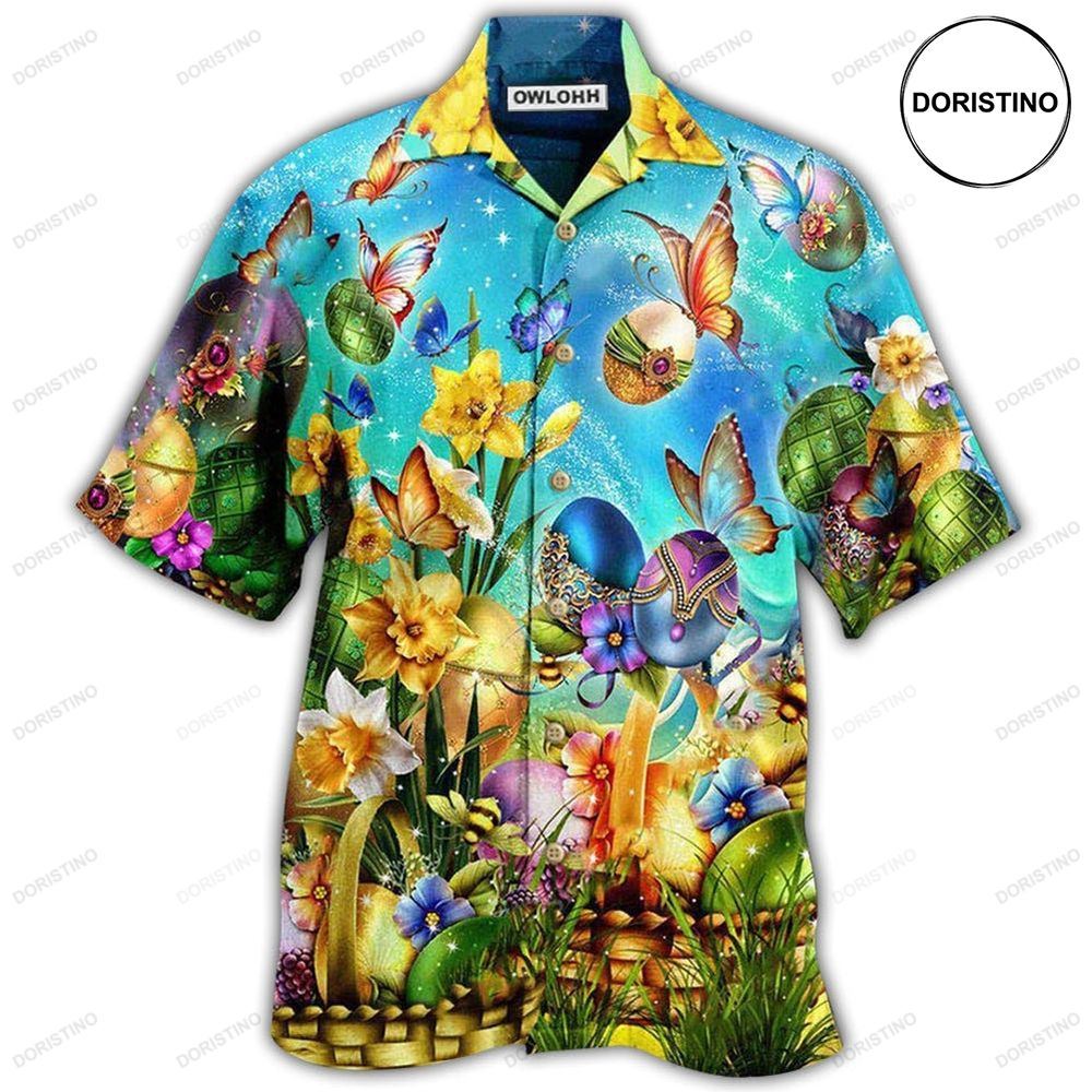 Butterfly Easter Have A Blessed Butterfly Limited Edition Hawaiian Shirt