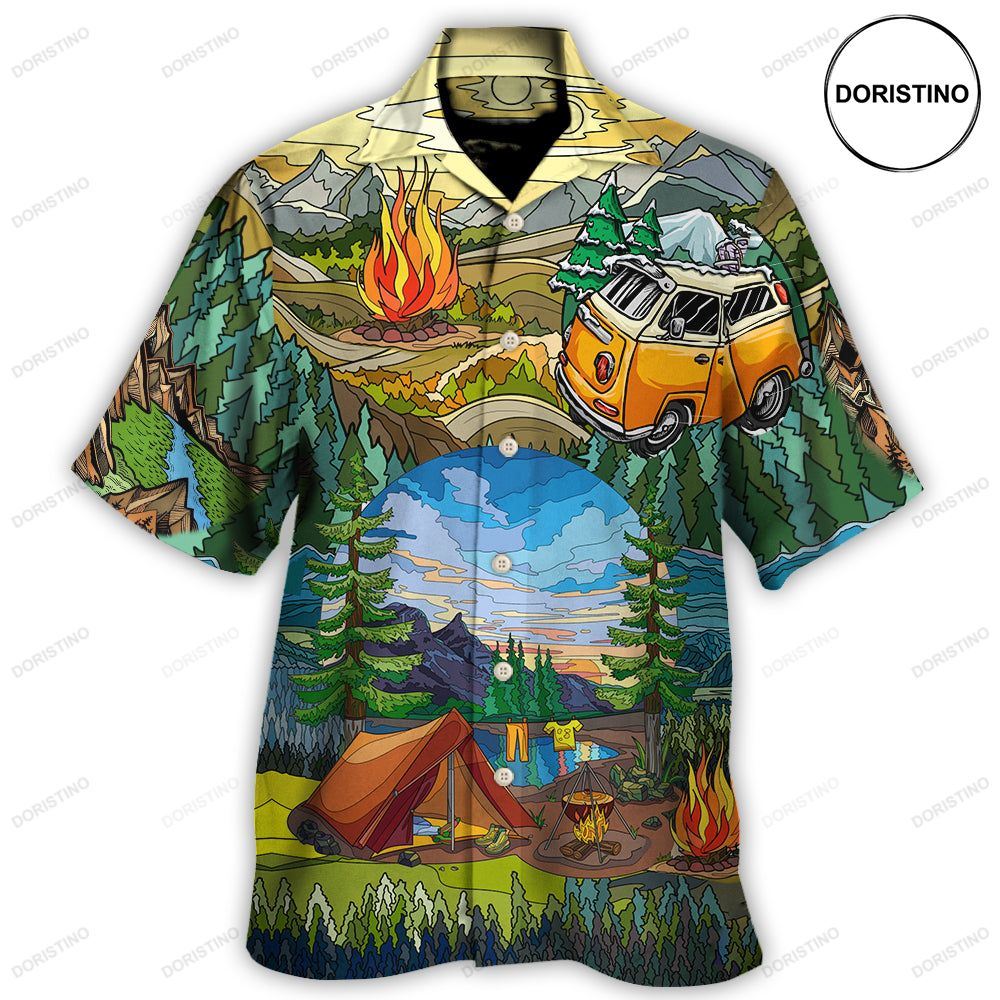 Camping Life Is Best Art Limited Edition Hawaiian Shirt