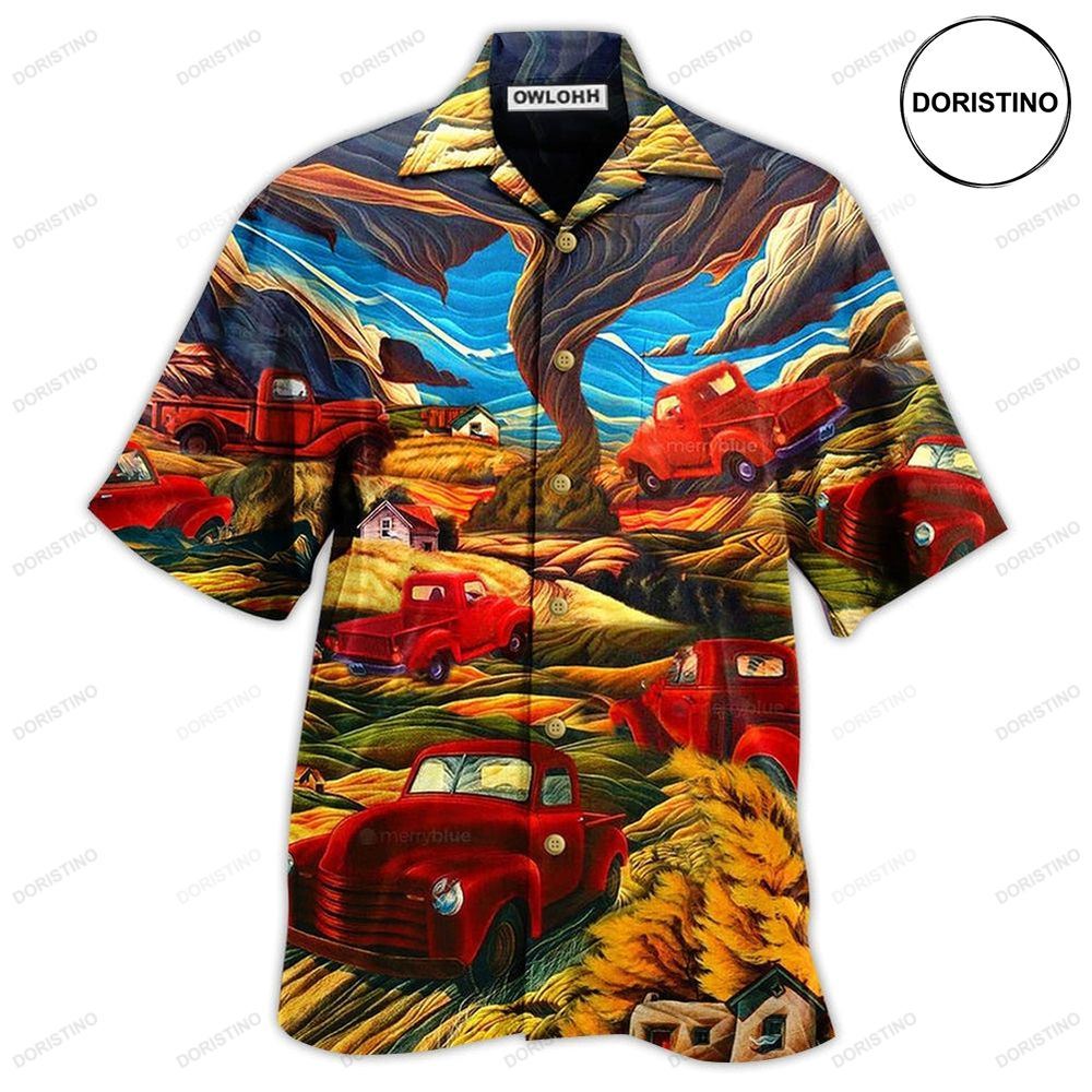 Car Love Red Mountain Limited Edition Hawaiian Shirt