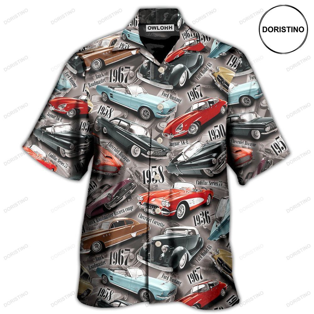 Car Old Vintage For Car Lovers Awesome Hawaiian Shirt