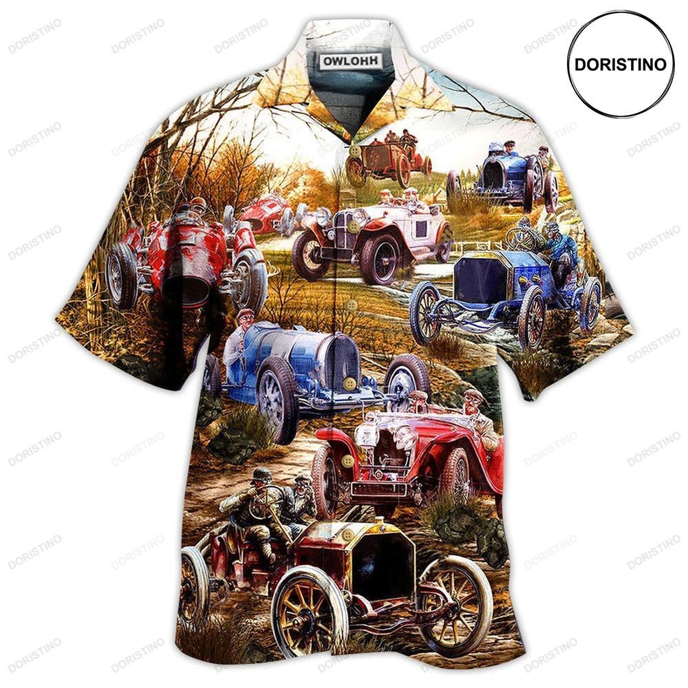 Car Old Vintage Awesome Hawaiian Shirt