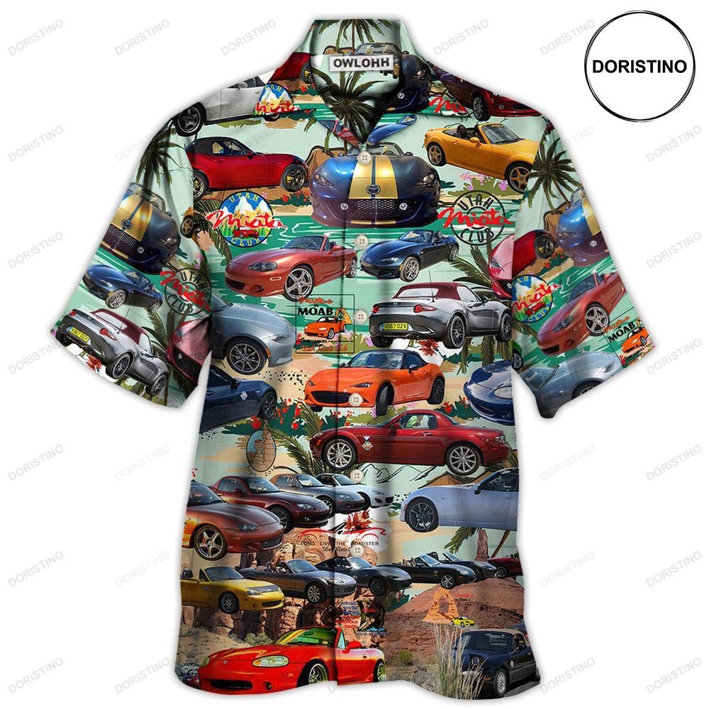 Car Summer Tropical Island Lover Limited Edition Hawaiian Shirt