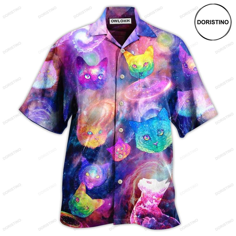 Cat Galaxy Colorfull Limited Edition Hawaiian Shirt