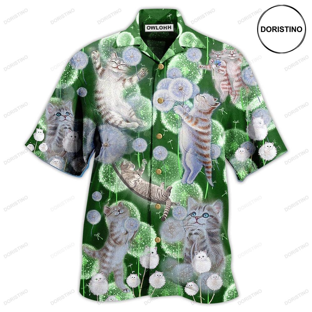 Cat Happiness Love Dream Limited Edition Hawaiian Shirt