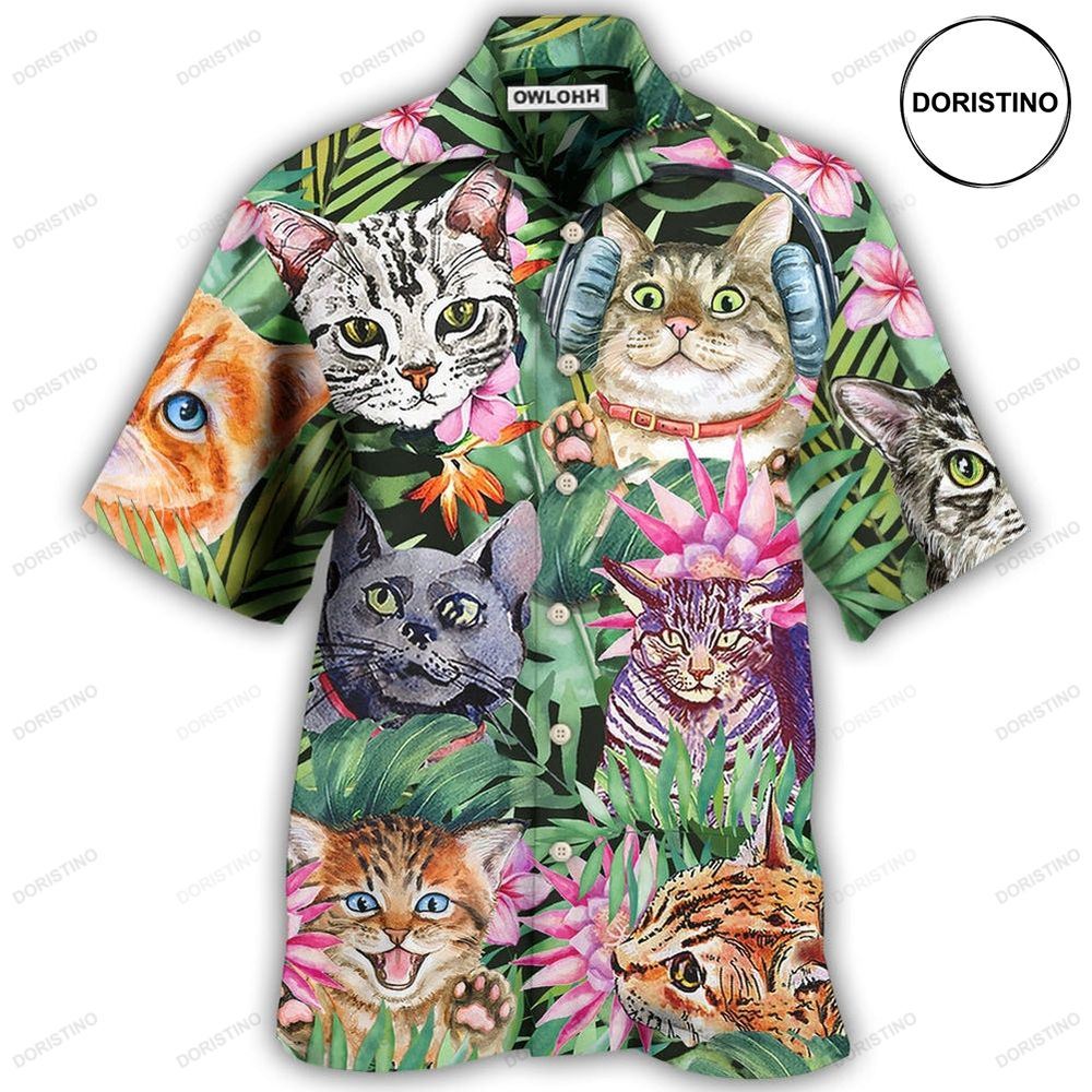 Cat Is My Life Funny Limited Edition Hawaiian Shirt